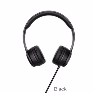 Słuchawki przewodowe nauszne Jack 3,5 mm Hoco W21 czarne