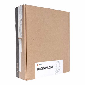 Langalliset kuulokkeet Jack 3,5 mm / USB A Poly Blackwire C3325 musta