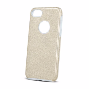 Kiiltävä 3in1-kuori iPhone 7 / 8 / SE 2020 / SE 2022 kulta