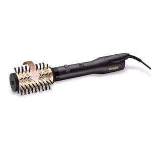 BaByliss Big Hair Luxe AS970E – kuumailmamuotoiluharja, 3 lämpöasetusta, 650 W, musta/kultainen