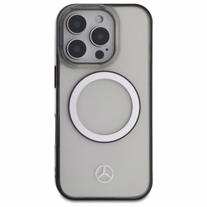 Mercedes Printed Logo MagSafe Suojakuori iPhone 16 Pro:lle - kirkas