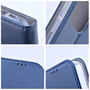 Smart Magneettinen suojakuori Xiaomi Redmi Note 12 5G / Poco X5 5G laivastonsininen