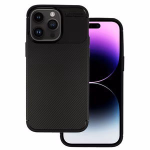 Vennus Carbon Elite iPhone 14 Pro Max:lle musta
