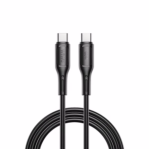 WiWU - Starlink Series datakaapeli Wi-C043E USB C - USB C 30W - musta