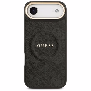 Guess Peony Hot Stamp MagSafe Suojakuori iPhone Air:lle - musta