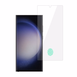 Tempered glass Blue Multipack (10 in 1) for SAMSUNG GALAXY S24 ULTRA (with fingerprint unlock)