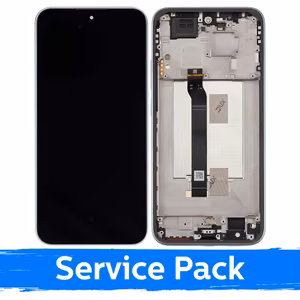 Xiaomi Redmi Note 15 Pro 5G -yhteensopiva LCD-näyttö kehyksellä / Glacier Blue / (Service Pack)