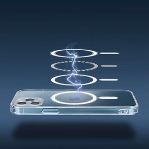 Suojakuori Samsung A37:lle Clear Mag Cover (STR) MagSafe-yhteensopiva läpinäkyvä