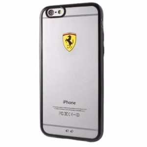 Ferrari Hardcase FEHCS7BK G930 S7 kilpi kilpi läpinäkyvä musta