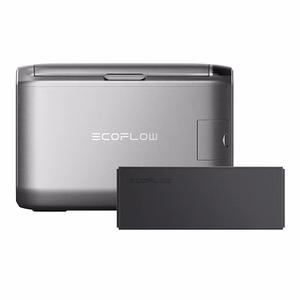 Setti: EcoFlow Glacier 55L kannettava jääkaappi + 298Wh akku.