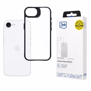 3mk Satin Armor Case+ Apple iPhone 16e / SE 4:lle - läpinäkyvä