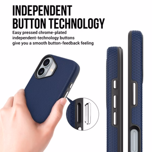 Perfectionists Triangle Mag Case iPhone 11 navy blue
