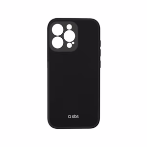 SBS Full Active Suojakuori D3O iPhone 15 Pro:lle - musta