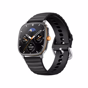 Blavec U-01 Mohito HD AMOLED Voice Call smartwatch (SWU01-B) black + 1 strap