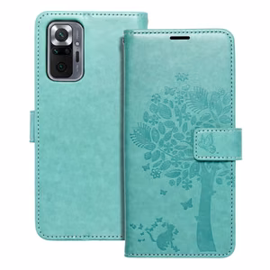MEZZO Book-suojakuori Xiaomi Redmi Note 10 Pro:lle tree vihreä