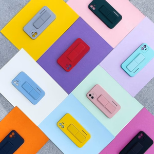 Wozinsky Kickstand Case silicone case with kickstand case for Xiaomi Redmi 10X 4G / Xiaomi Redmi Note 9 red