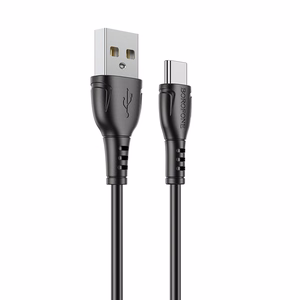 Borofone kaapeli BX51 Triumph - USB - Type-C - 3A 1 metri musta