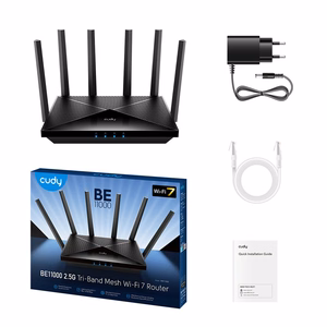 CUDY WR6500H 2.5G Wi-Fi 7 -reititin