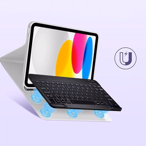 Tech-Protect SC Pen + Keyboard Suojakuori iPad 10.9 2022 (10. sukupolvi) / 11 2025 (11. sukupolvi):lle - harmaa