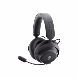 Dell Gaming Headset Alienware Pro Bluetooth Over-Ear Microphone Dark Side of the Moon Noise canceling Wireless