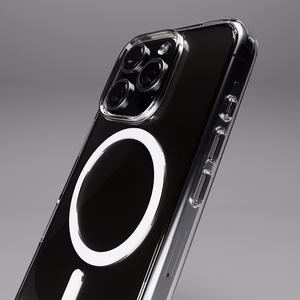 SBS Extreme Mag D3O MagSafe Suojakuori iPhone 16 Pro Max:lle - läpinäkyvä