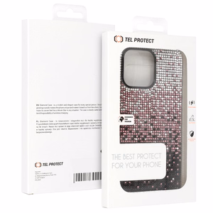 Tel Protect Diamond Suojakuori Samsung Galaxy S24 Plus:lle burgundinpunainen