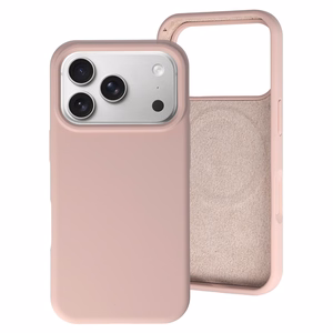 MagColor Pure Suojakuori iPhone 17 Pro:lle puuteriinen vaaleanpunainen