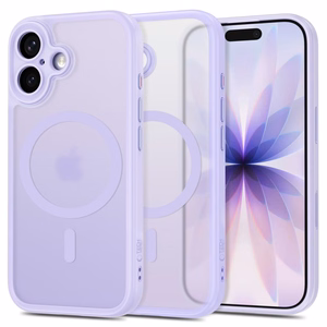 Tech-Protect MagPeak MagSafe CC  iPhone 17 kuori, matta violetti