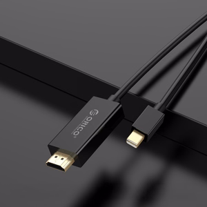 Orico XD-MDTD Mini DisplayPort–DVI, Full HD 60 Hz-kaapeli, 3 m – musta