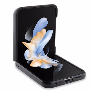 Karl Lagerfeld suojakuori Samsung Z Flip 5:lle KLHCZF5SAPCHNPK Saffiano Mono Choupette PIN musta