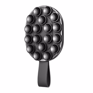 Joyroom JR-ZS393-S magneettinen pidike imukupeilla 4,7-7 tuuman puhelimelle - musta