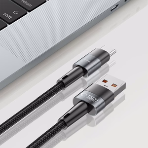 Tech-Protect UltraBoost USB-C / USB-A Kaapeli 66W 6A 0,5m - harmaa