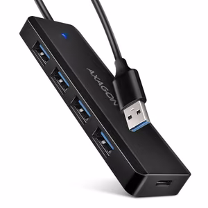 AXAGON USB Travel Hub 0.19m HUE-C1A