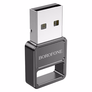 Borofone DH8 Bluetooth 5.1 -sovitin USB, musta