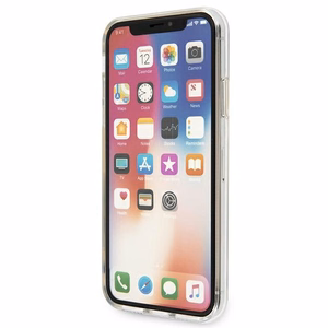 Karl Lagerfeld Karl & Choupette iPhone Xs Max Suojakuori - Läpinäkyvä