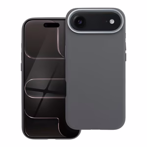 Suojakuori iPhone 17 AIR:lle Forcell F-Protect Frame Premium yhteensopiva MagSafen kanssa harmaa