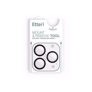 Etteri kameran suojalasi iPhone 17 Pro / 17 Pro Max musta