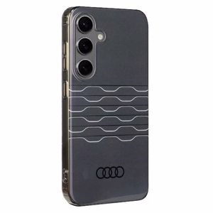 Audi IML Geometric Pattern Suojakuori S24 S921 Musta/Musta Kova Suojakuori AU-IMLS24-A6/D3-BK