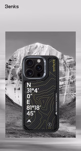 Benks Magneettinen Armor Air Kevlar 600D Summit Kangrinboque (0066) iPhone 16 Pro Max:lle
