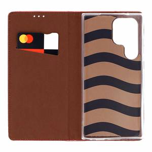 Smart Magneto Case for Xiaomi 14 burgundy