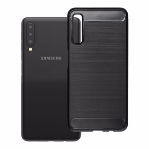 Suojakuori Samsung A7 2018 ( A750 ) Carbon 2.0 musta