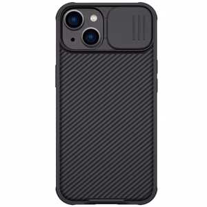 Nillkin CamShield Pro Case iPhone 14 Plus panssarisuojus kameran suojus Musta
