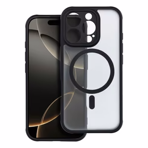 Case for iPhone 16 Pro Full Matte Mag Cover compatible with MagSafe black