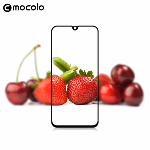 Mocolo 3D 9H Full Glue tempered-glass screen protector for Samsung Galaxy A40, black frame