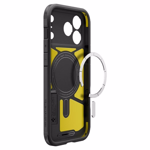 Spigen Tough Armor MagSafe suojakuori mallille iPhone 18 Pro / 17 Pro – väri: musta