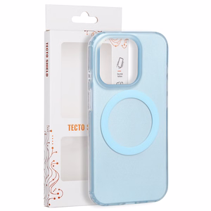 Tecto Shield Mistiq Mag suojakuori iPhone 15 Pro 6,1"-mallille, sininen