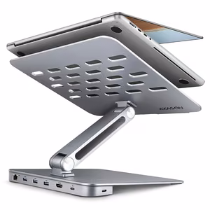 Kannettavan teline ja USB-keskitin Axagon HMC-STND 7-in-1 10-16"