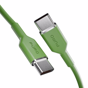 Puro ICON USB-C - USB-C -kaapeli 1,5 m - vihreä