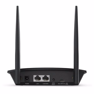 TP-LINK TL-MR100 LTE langaton reititin yksikaistainen (2.4 GHz) musta