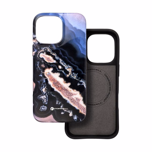 Suojakuori iPhone 16 PRO MAX:lle Forcell F-Protect Mirage yhteensopiva MagSafe Military Drop-Test gold island